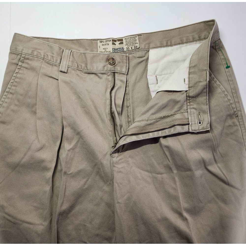 Propper Mens Size 35x30 Brown‎ Chino Pants See Measurements